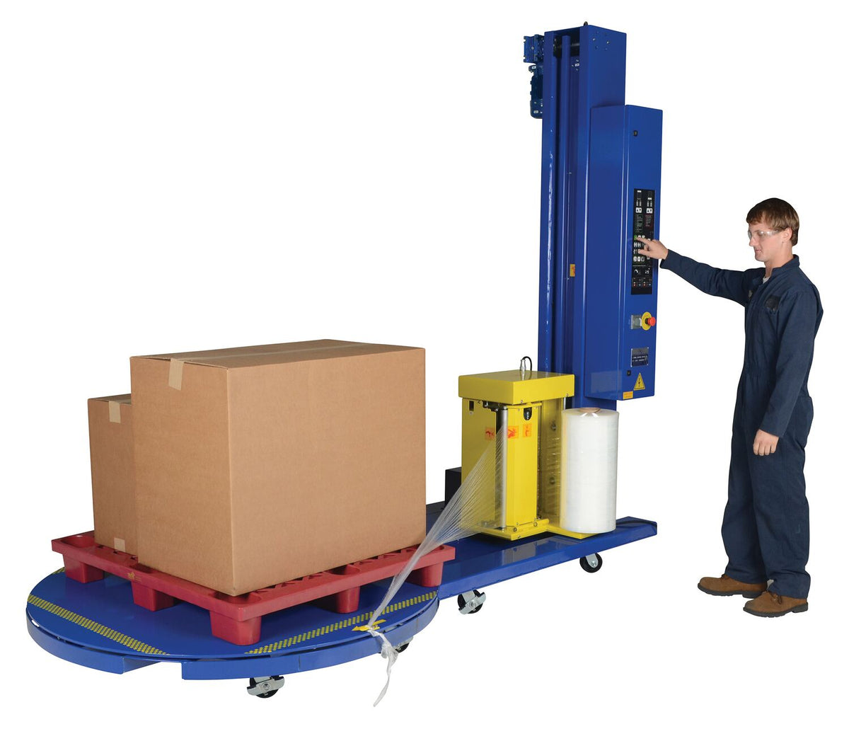Vestil Manufacturing Corp Medium Duty High Performance Auto-Wrap Stretch Wrap Machine– – Now available at MTN Shop US.