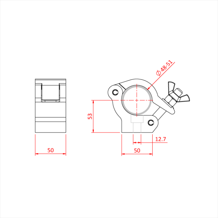 Doughty Side Entry Clamps - imagen 3