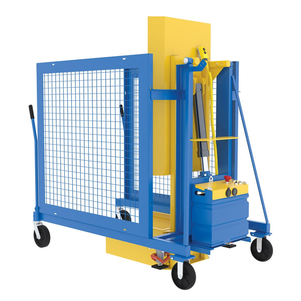 Volcadores de basura hidráulicos eléctricos de Vestil Manufacturing Corp– – Ahora disponibles en MTN Shop US.