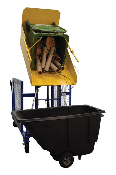 Vestil Manufacturing Corp Universal Trash Can Dumpers– – Now available at MTN Shop US.
