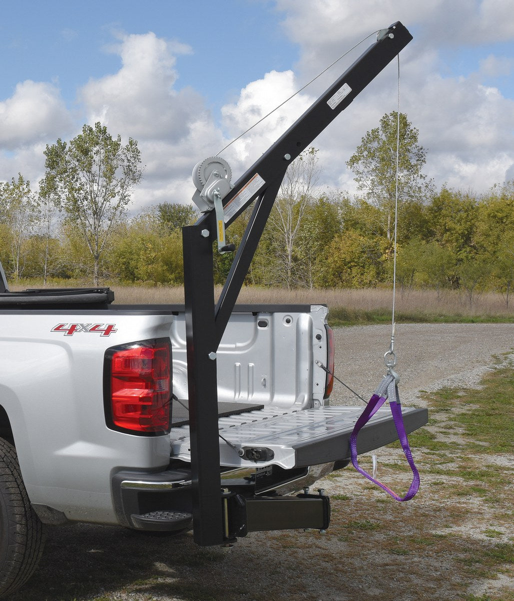 Vestil Manufacturing Corp Hitch-Mounted Truck Jib Crane– – Now available at MTN Shop US.