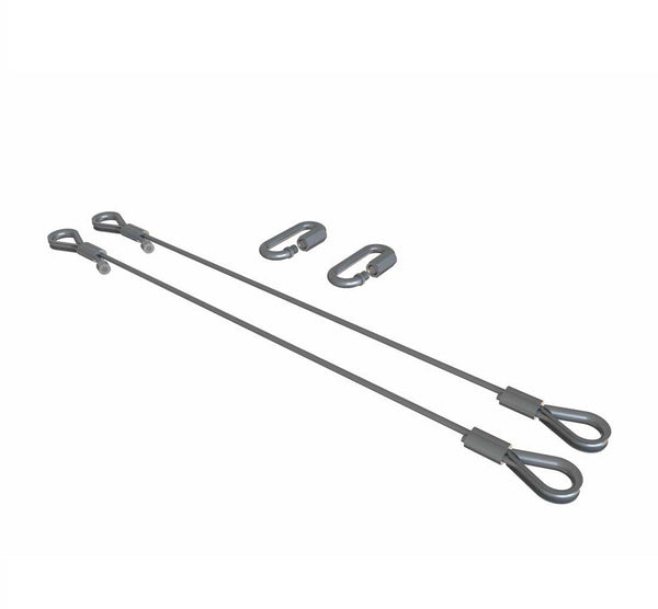 Adaptive Technologies Group FC 3/16 in wire rope sling showing ferrule and eye end versions