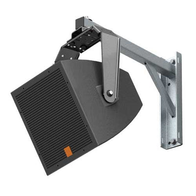 Adaptive Technologies Group SAS-200-24 wall arm holding a black speaker in a U-bracket