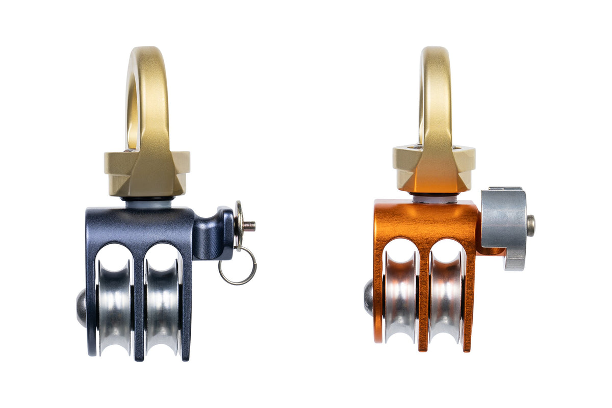 CMC AZTEK Double Pulleys, double sheave pulley for mechanical advantage, SKU 300321, product view 10 - imagen 9