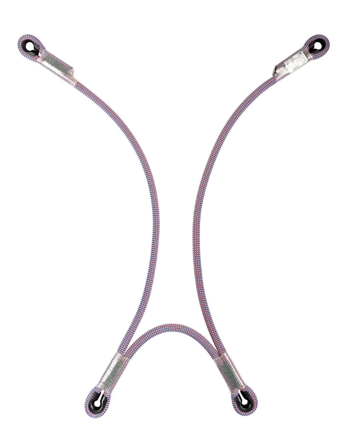 CMC Bullnose Lanyard, bullnose work positioning lanyard, SKU 201860, alternate view - imagen 2
