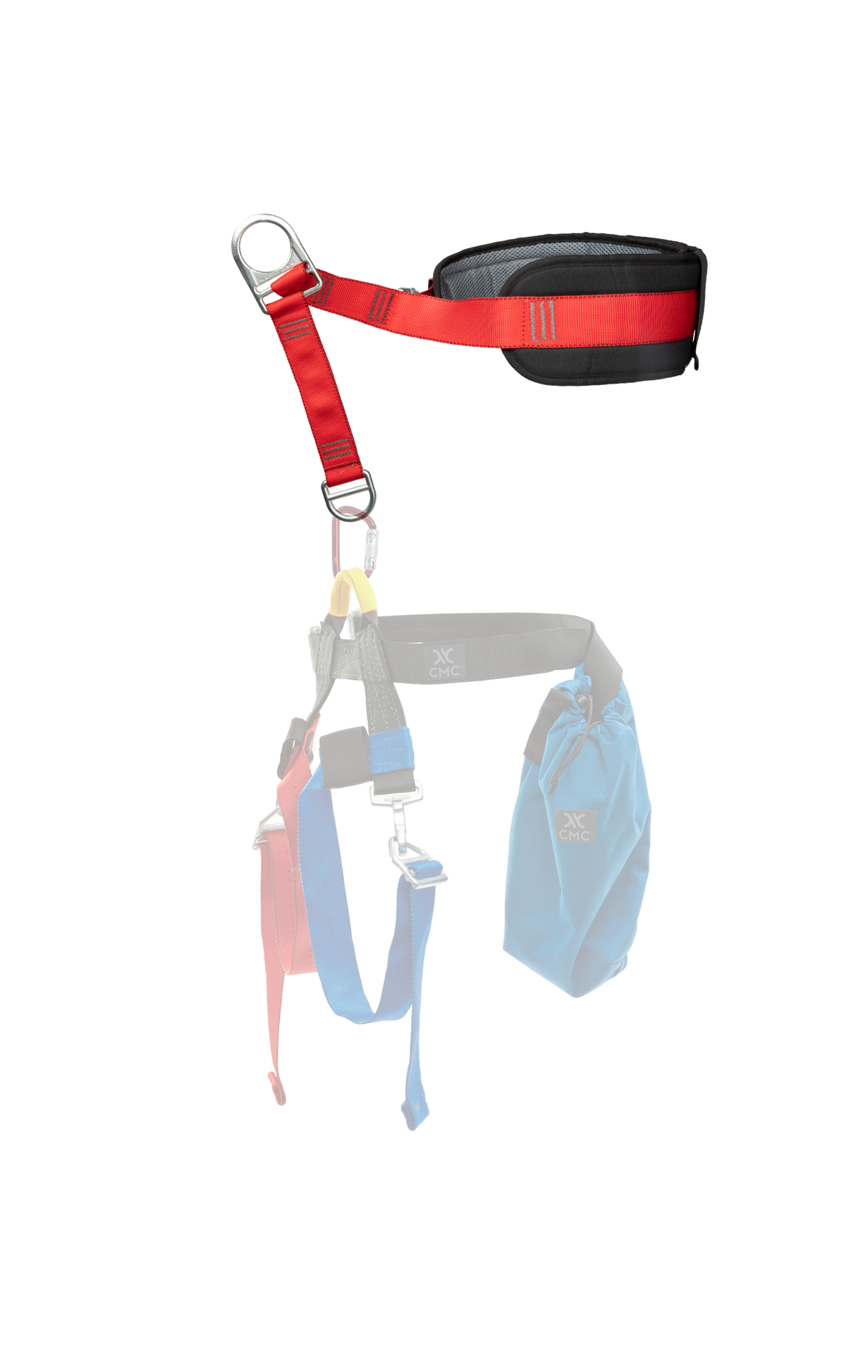 CMC Lifesaver Victim Chest Harness, victim chest harness for assisted evacuation, detail view - imagen 3
