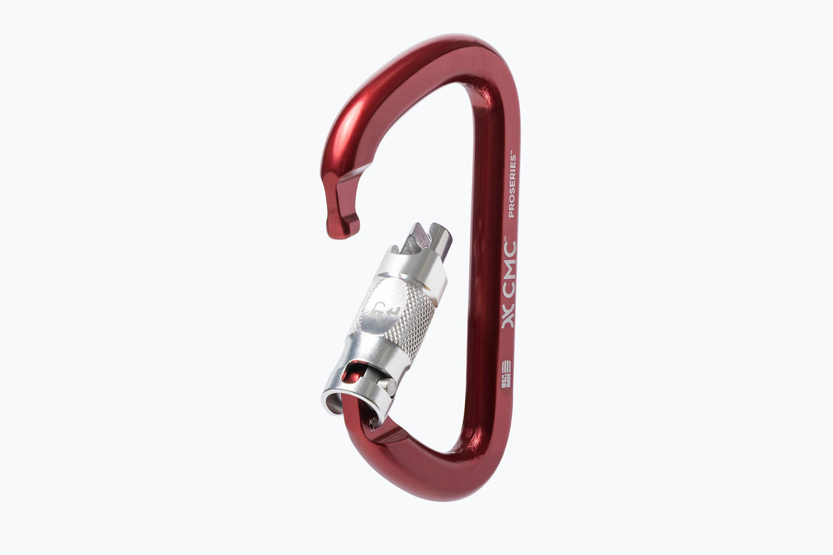 CMC Proseries Aluminum Key-lock Carabiners, anodised aluminium key-lock locking carabiner, SKU 300253, product view 12 - imagen 11