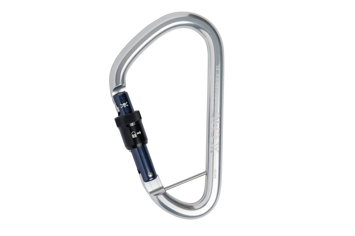CMC Proseries Aluminum Key-lock Carabiners, anodised aluminium key-lock locking carabiner, SKU 300241, detail view - imagen 3