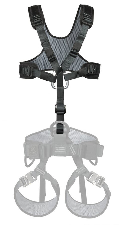 CMC Ranger Chest Harness, webbing chest harness for use with a sit harness