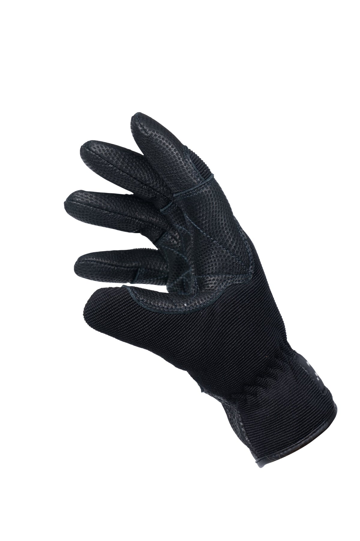 CMC Rappel GT Glove, leather rappelling glove with reinforced palm, rear view - imagen 5