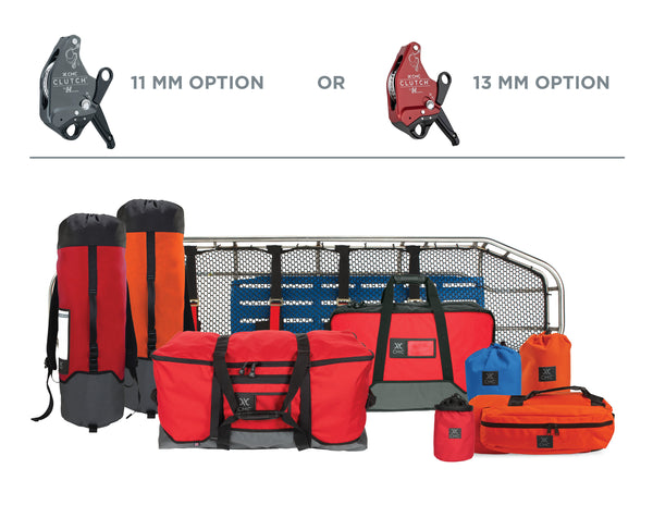 CMC Rope Rescue Rigging Kit, team rope rescue rigging kit with hardware and rope