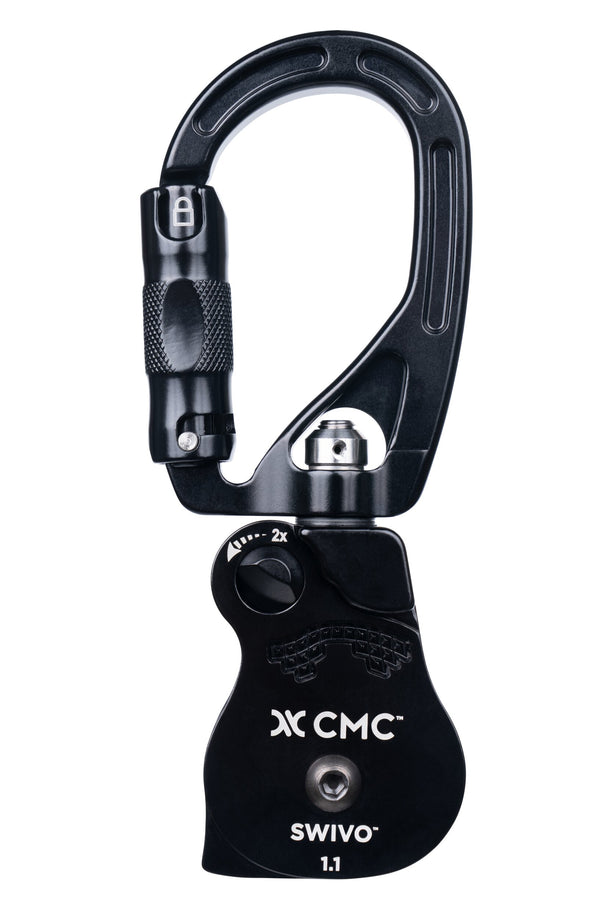 CMC SWIVO Swivel Pulley, swivel pulley with sealed bearing, SKU 300350