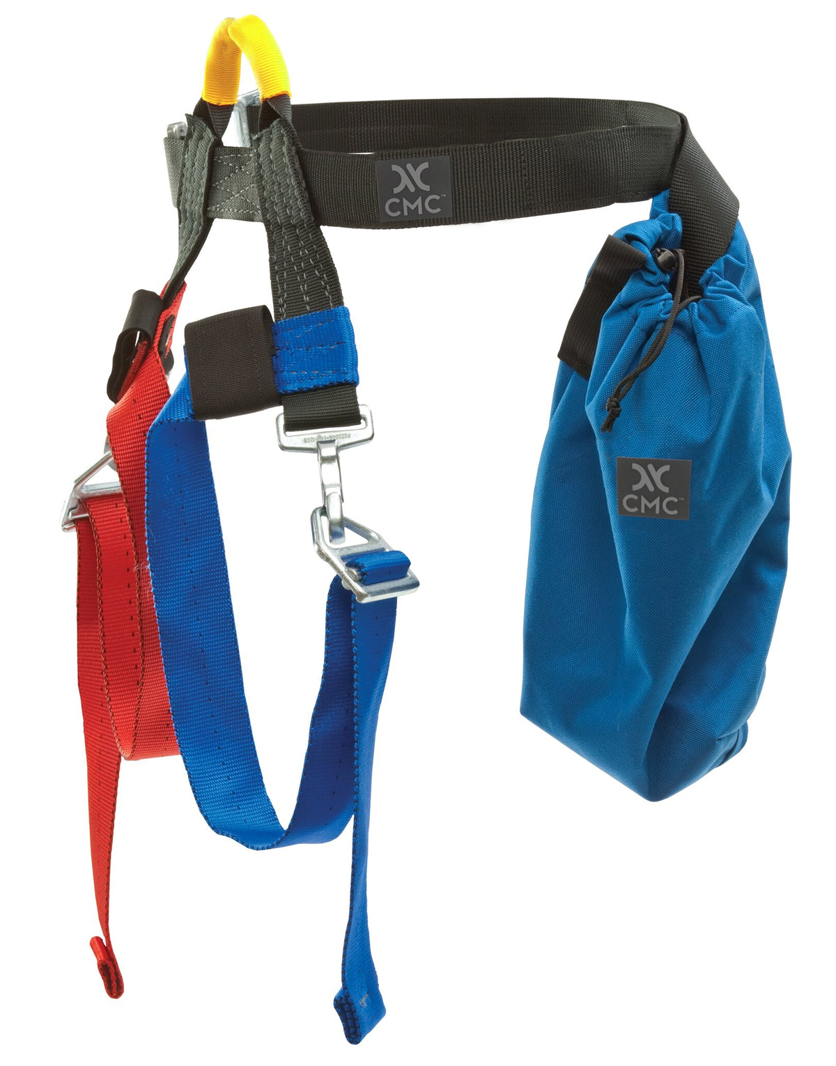 CMC Victim Pick-off Kit, pick-off rescue kit with harness, strap and hardware, alternate view - imagen 2