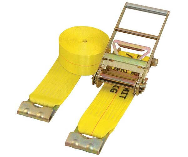 Conjunto de trinquete Peerless de 4"X 30' con soporte plano