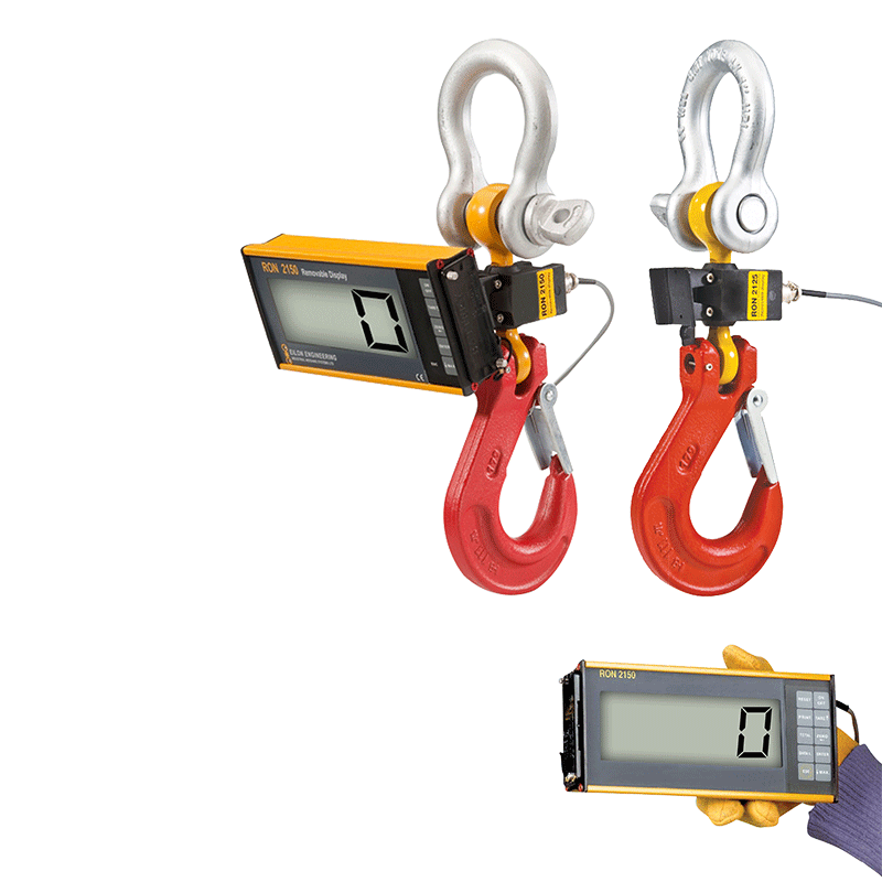 Eilon Engineering Ron Crane Scales™ Ron 2150 Báscula de grúa con cable con pantalla acoplable de 2"/50 mm: Ron Crane Scales™ Báscula de grúa con cable Ron 2150 con pantalla acoplable de 2"/50 mm: ahora disponible en MTN Shop EE. UU.