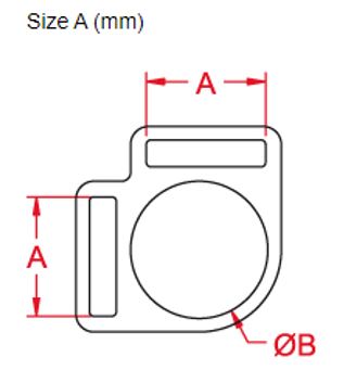 King 2 Lights Ring Dimensions