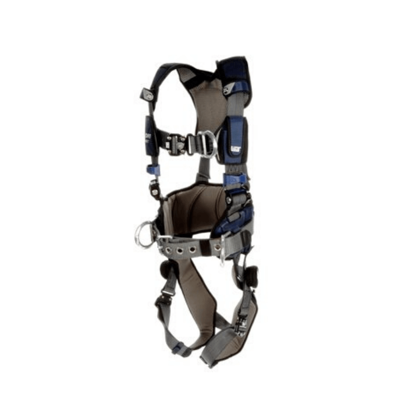 3M™ DBI-SALA® ExoFit NEX™ Plus Comfort Construction Style Positioning/Climbing Harness - Side View with Quick Connect Chest and Leg Connections, Front D-ring and Body Belt/Hip Pad with Side D-rings - imagen 2
