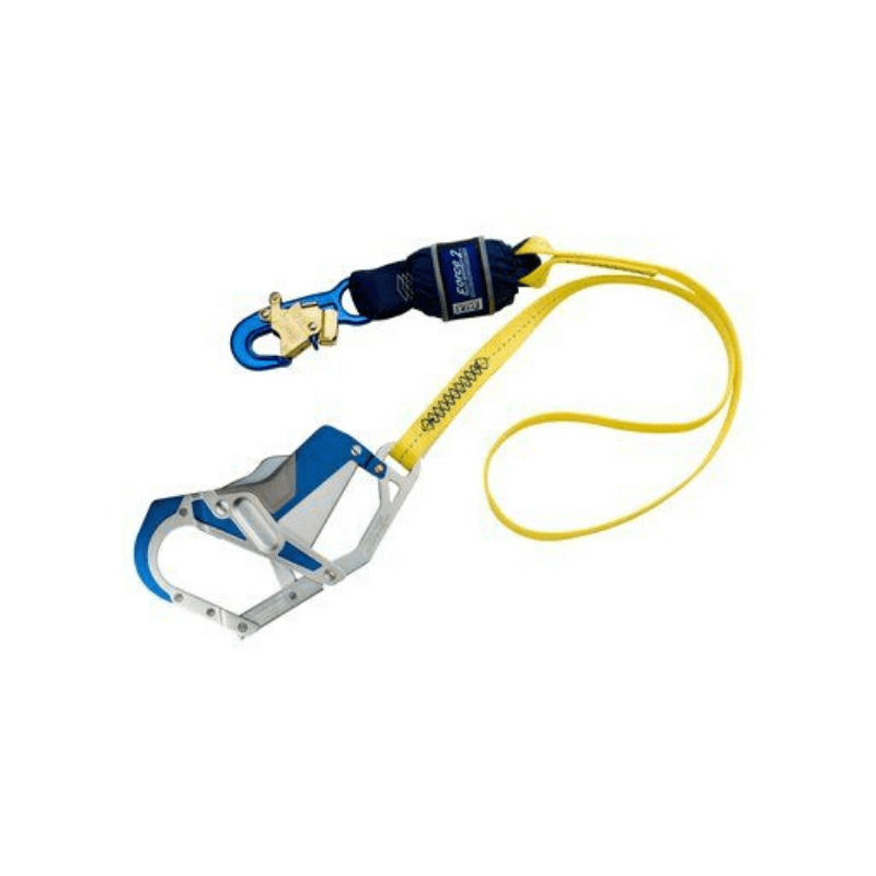 3M™ DBI-SALA® Force2™ Shock Absorbing Lanyard with Self-Locking Snap Hook and Transverse Self-Locking/Closing Aluminum Comfort Grip Snap Hook - imagen 2