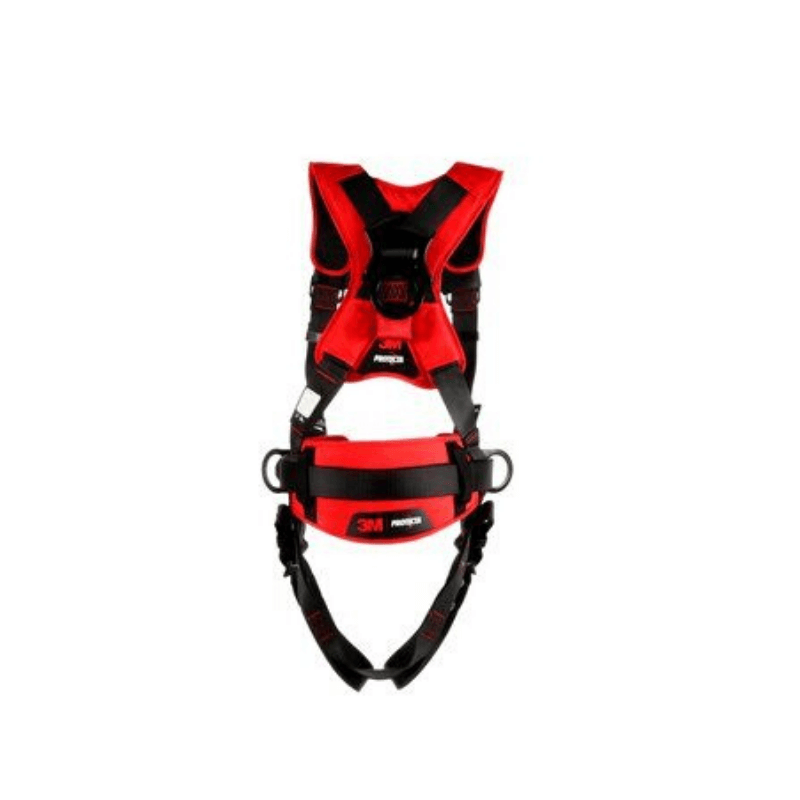 3M™ Protecta® Comfort Construction Style Positioning/Climbing Harness - Rear View with Stand-up Back D-ring and Fixed Dorsal D-ring - imagen 4