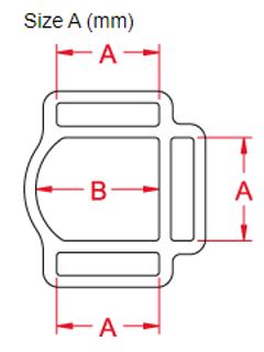 Dimensiones del anillo Kong 3 luces