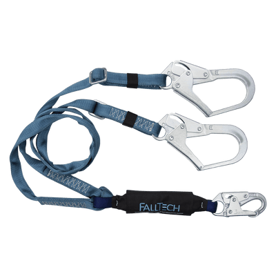 Adjustable Energy Absorbing Lanyard