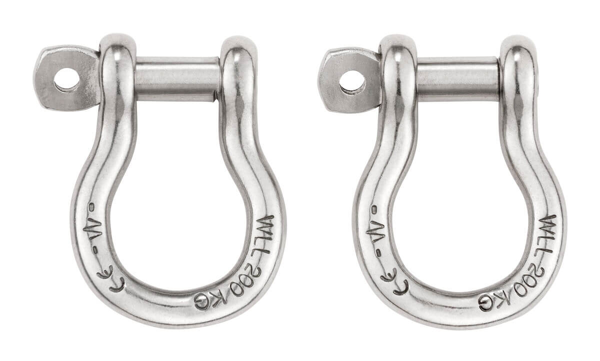 Grilletes de conexión de asiento Petzl (paquete de 2)