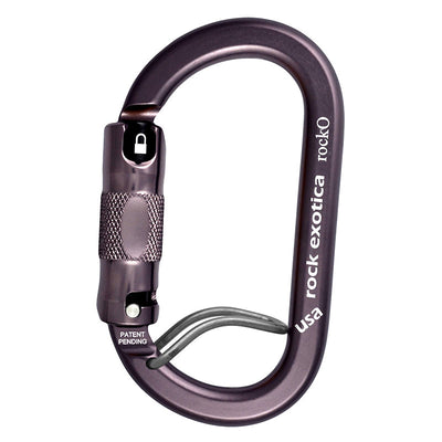 Mosquetón Rock Exotica rockO WireEye con bloqueo automático: ORCA es un mecanismo mejorado de 3 etapas disponible en los mosquetones Pirate, rockD y rockO. – Ahora disponible en MTN Shop US.