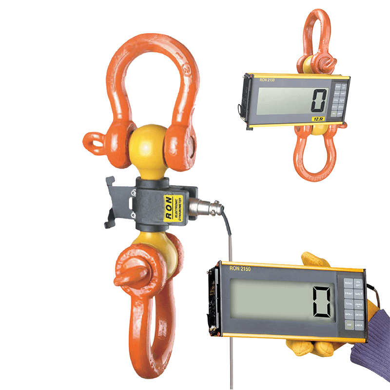 Eilon Engineering Dinamómetro con cable Ron Crane Scales™ Ron 2150 con pantalla acoplable de 2"/50 mm - Dinamómetro con cable Ron Crane Scales™ Ron 2150 con pantalla acoplable de 2"/50 mm: ahora disponible en MTN Shop EE. UU.