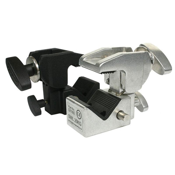 Doughty Supaclamp (SWL: 44lbs). Supplied by MTN Shop