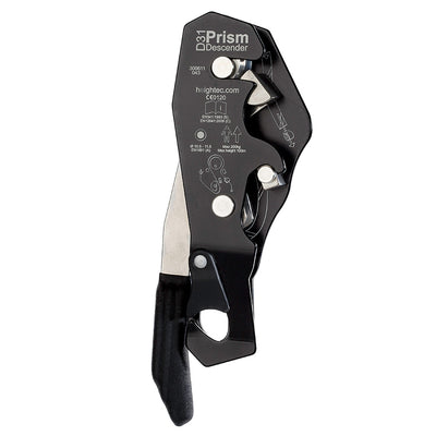 PMI heightec® Prism Double-Lock Descender– The heightec® Prism descender is great for any rope access worker with a mechanism which multiplies the braking force applied. Fine-tune control, CE EN 341-B, EN 12841-C – Now available at MTN Shop US.
