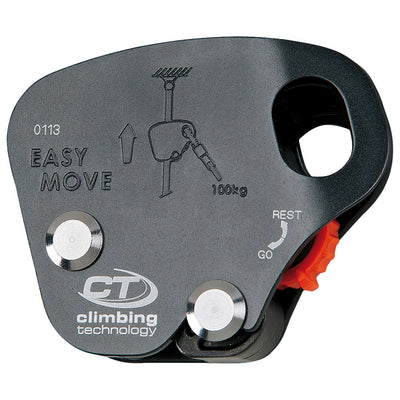 PMI Climbing Technology Easy Move– PMI Climbing Technology’s Easy Move is a lightweight rope-access backup device that grips well on dirty or icy ropes. EN certified as guided type fall arrester for – Now available at MTN Shop US.