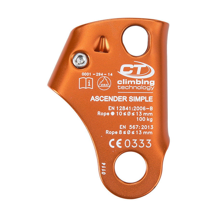 Ascensor simple de PMI Climbing Technology: el ascendedor simple de PMI Climbing Technology es un bloqueador de cuerda para diestros, de aleación ligera y de usos múltiples para escalar con cuerda de manera eficiente. Leva de acero para uso con una sola mano. CE EN 567, EN 12841-B: ahora disponible en MTN Shop EE. UU.