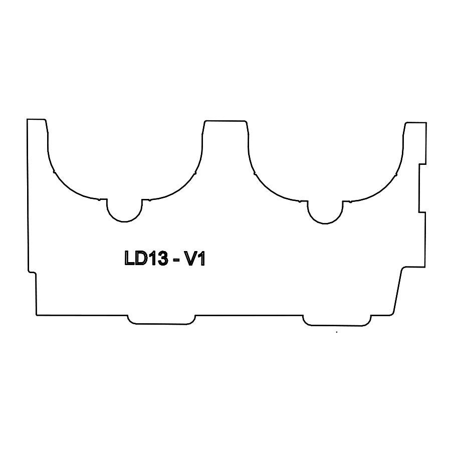 Mountain Productions BOX®: Paquete de insertos LG Serie Spektrum - Doble CM Lodestar V1 y almacenamiento - MTN BOX: Paquete de insertos LG Serie Spektrum para Lodestars de marco pequeño clásico de 2 CM. También proporciona un gran compartimento de almacenamiento para bolsas de cadena, accesorios de aparejo y más. – Ahora disponible en MTN Shop US. - imagen 2