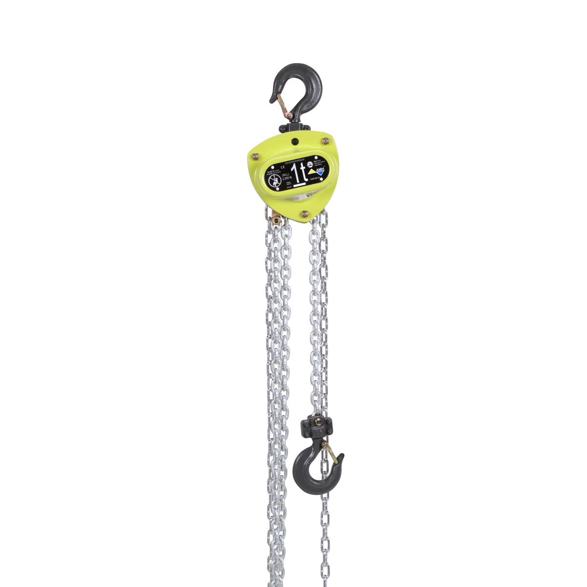 Polipasto manual AMH 1.0t-10'Lift-08'Drop-Cadena USA– – Ahora disponible en MTN Shop US.
