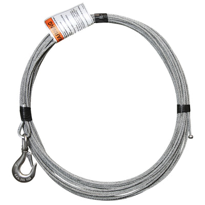 Cable de alambre galvanizado con bola.