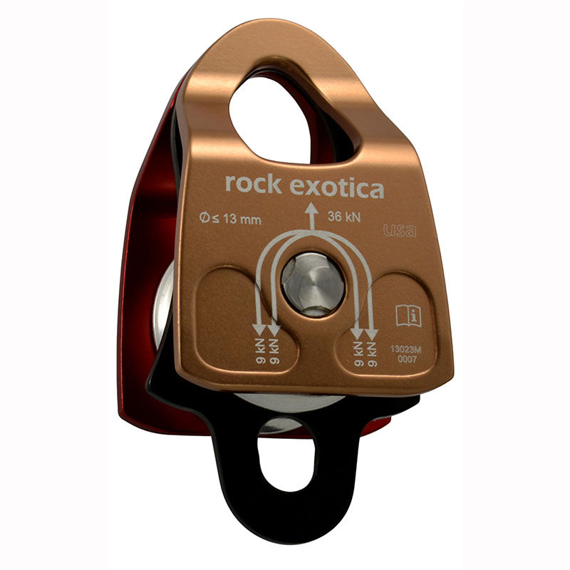 Polea doble de rescate mecanizada Rock Exotica: las poleas mini y de rescate mecanizadas están diseñadas y fabricadas como ninguna otra polea en el mundo. – Ahora disponible en MTN Shop US. - imagen 2