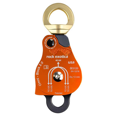 Rock Exotica Double Pulley - Omni-Block 2.0"