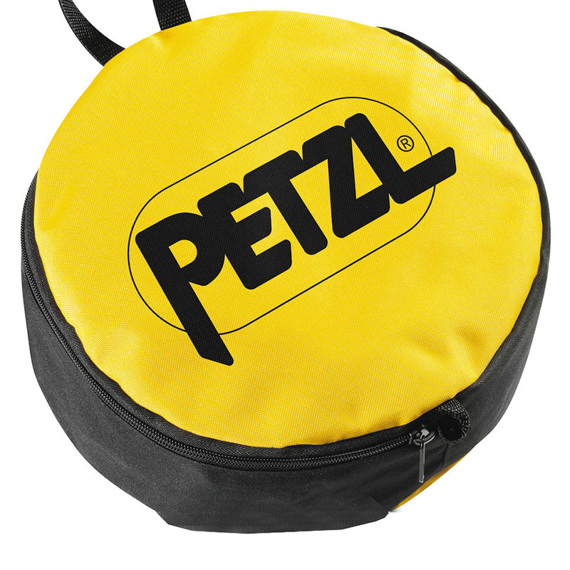 Almacenamiento de cuerdas de tiro plegable Petzl Eclipse: para trabajar cómodamente, se necesitan buenas herramientas: mochilas, guantes, accesorios. Petzl ofrece toda una línea de accesorios innovadores. – Ahora disponible en MTN Shop US. - imagen 2