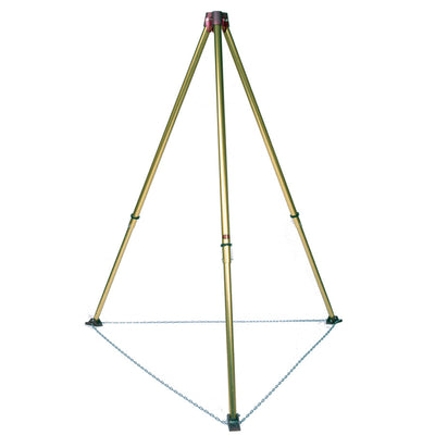 PMI Skedco SKED Evacuation Tripod– Skedco's SKED Evacuation Tripod is a reliable, strong, and safe rescue system. Extra-long aluminum legs fully extended can support 5280lbf. 3 anchor points created – Now available at MTN Shop US.