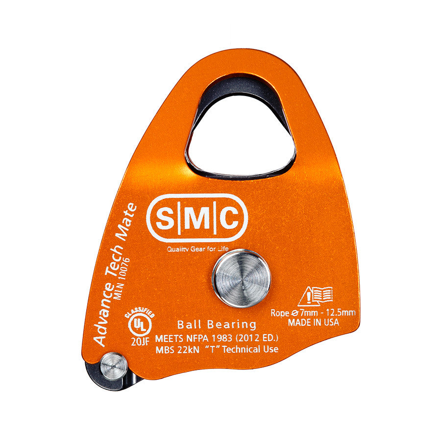 Polea doble PMI SMC Advance Tech Mate – NFPA– La polea doble SMC Advance Tech Mate es una polea doble que cumple con NFPA y está diseñada para funcionar con la polea Advance Tech HX en un sistema de mini transporte. Cuerda de 7 mm a 12,5 mm: ahora disponible en MTN Shop EE. UU.