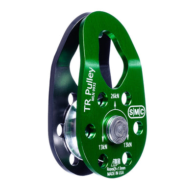 PMI SMC TR Pulley– SMC’s TR Pulley is a budget friendly pulley that is strong and compact. Lightweight construction, Oilite Bearing, & zinc coated axle for smooth performance. – Now available at MTN Shop US.