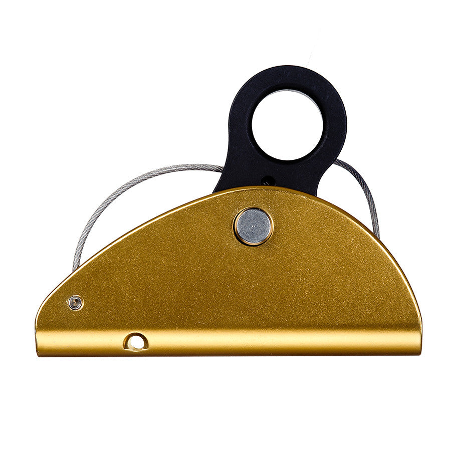 SMC/PMI Anodized Grip– The SMC/PMI Anodized Grip is a solid, compact rope grab that can be used as a ratchet or to grip a kernmantle rope. Special cam protects rope in unexpected loading – Now available at MTN Shop US.