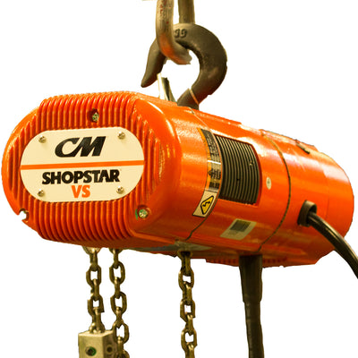 Polipasto eléctrico de cadena de velocidad variable CM Shopstar– – Ahora disponible en MTN Shop US.