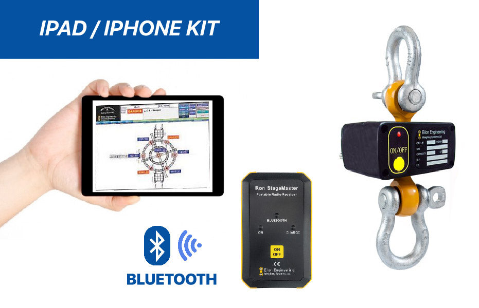 Eilon Engineering Ron StageMaster™ Wireless Classic Load Cell Kit w/ Portable Receiver– – Now available at MTN Shop US.