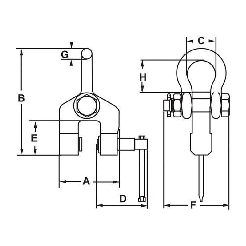 Camlok™ TSH Screw Clamp– Camlok TSH Screw Clamps are designed for pulling and holding sheet metal, girders, and related steel objects. These screw clamps are recommended for use with lever tools and they offer the best means of holding and securing loads. Camlok’s product line covers a wide range of material handling needs. – Now available at MTN Shop US.