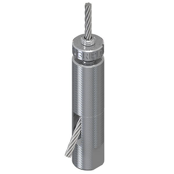 Griplock - Agarre para cable de 3/32" y 1/8" (salida lateral)