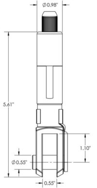 Griplock - Agarre para cable de 3/16" (salida lateral)– – Ahora disponible en MTN Shop US.