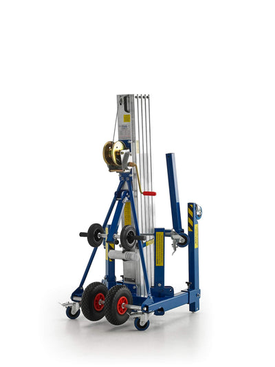 Kuzar Industrial Lifter 200kg/5m - HAMMER 50– Made in Spain, the HAMMER 50 has high-quality wheels for easy movement and a powerful winch for efficient lifting – Now available at MTN Shop US.
