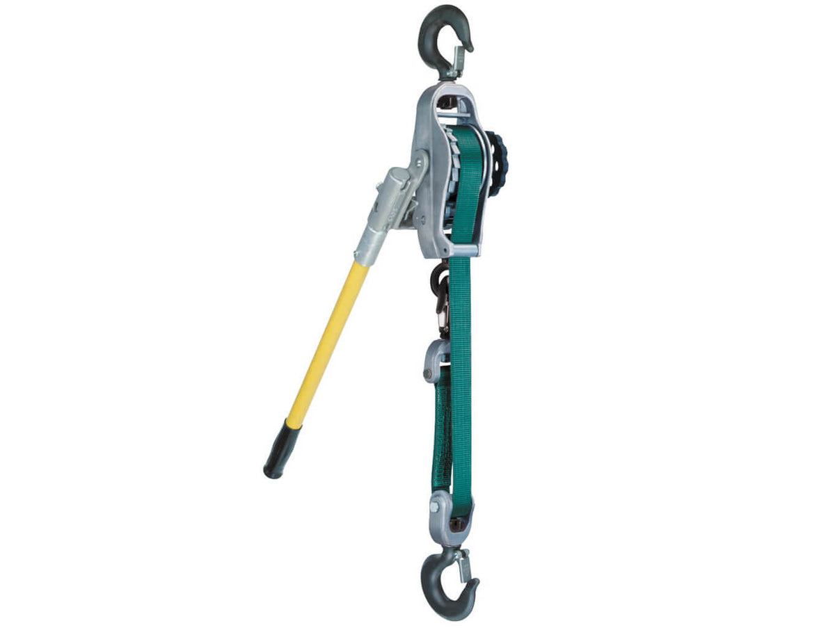Lineman’s Strap Hoists. Supplied by MTN Shop