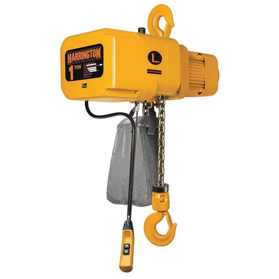 Polipasto Harrington NER trifásico (1/2 tonelada): estos polipastos Harrington son la opción económica y práctica para un servicio eficiente y sin problemas. El modelo CF es un polipasto duradero para construcción: ahora disponible en MTN Shop EE. UU.